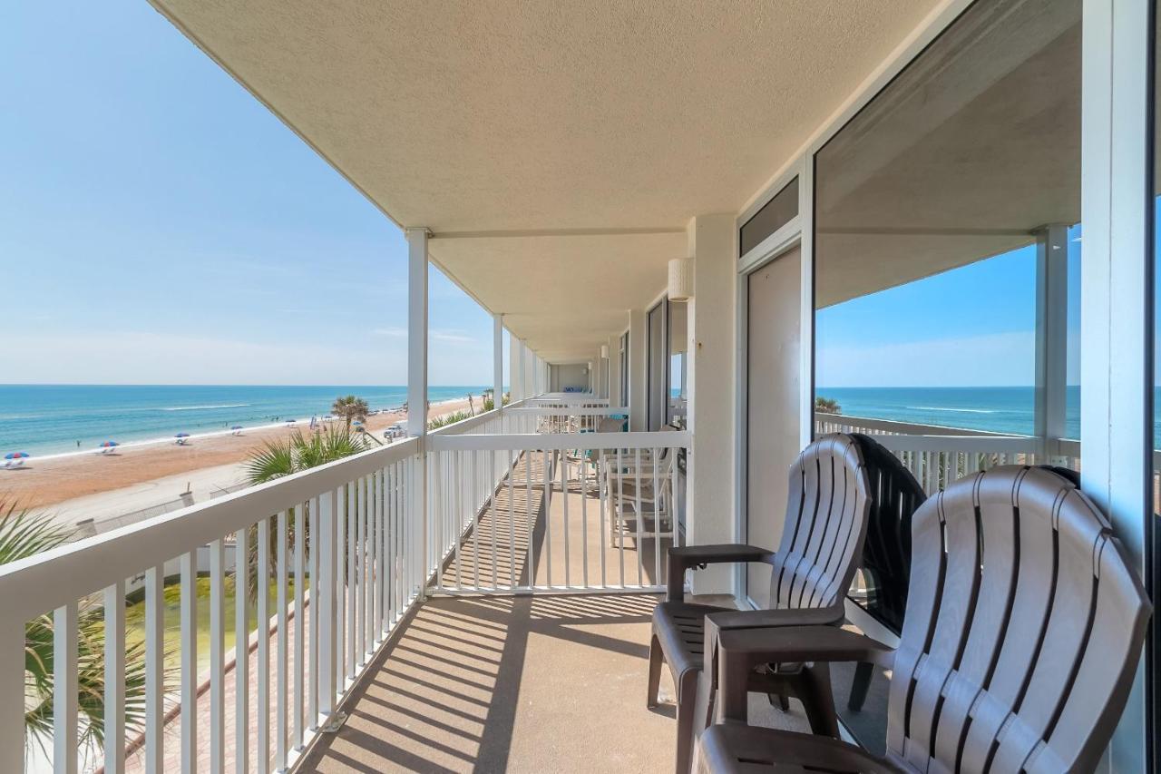 Dbr Direct Oceanfront Condo, Daytona Beach, Sleeps 4 מראה חיצוני תמונה